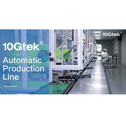 10Gtek 10G SFP+ DAC Twinax Cable, SFP+ to SFP+ Direct Attach Copper Passive for Ubiquiti UniFi, Meraki, Mikrotik, Fortinet, Netgear, D-Link, TP-Link and More, 6 Meter(19.7ft)