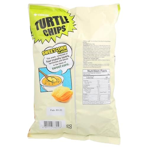 Orion Turtle Chips, Sweet Corn, 5.65 oz (160 g)