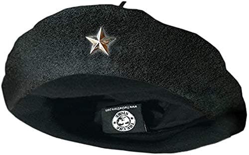 Che Guevara Store Beret Black Original Beret, Silver Star