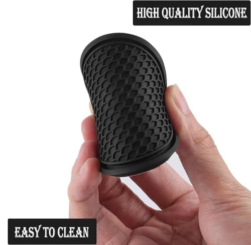 SINGARO 4 Pcs Universal Cup Holder Coasters for Car Cup Holders Decorative Coasters Car Accessories Black