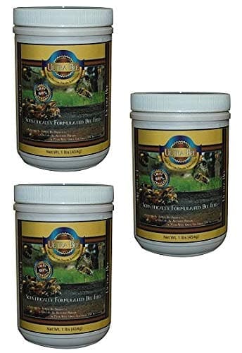 Mann Lake FD213 Ultra Bee Dry Feed Canister, 1-Pound (Тhrее Расk)