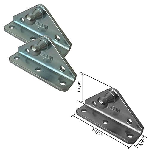GPB1R - 10MM Ball Stud Bracket for Gas Prop/Strut - Set of Two