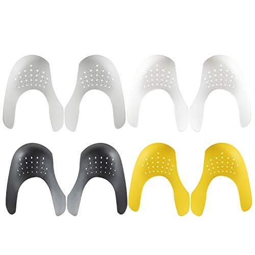 Waloden 8 Pairs Shoe Shields Sneaker Protector Anti-Wrinkle Sports Shoes Protective for Anti Shoe Toe Box Creasing