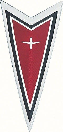 OER 499724 1977-1981 Pontiac Firebird Red Front End Crest Arrowhead Emblem