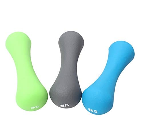 Ibort 3KG Yoga Hand Weight Dumbbell (set of 2) BT-3Y11