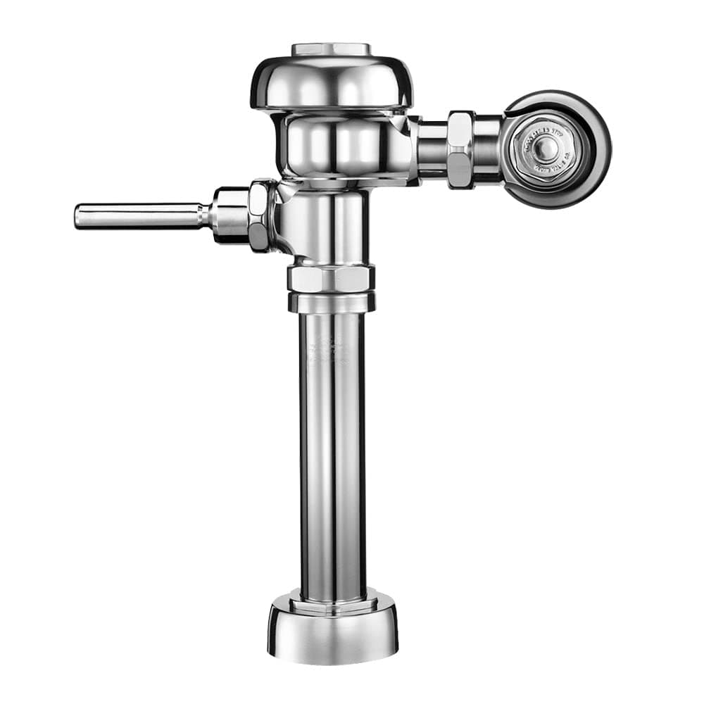 Regal 110 Exposed Manual Water Closet Flushometer, 3.5 GPF Manual Flush Valve - Single Flush, Fixture Connection Top Spud, XL Sweat Solder Adapter Kit Polished Chrome Finish, 3080153