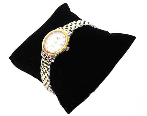 YUDU 10 x Velvet Jewellery Watch Cushion Black