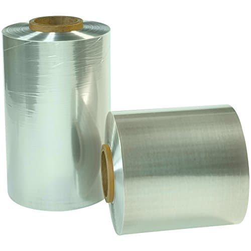 Reynolon® 5044 PVC Shrink Film Heat Wrap, 8" x 75 Gauge x 2000', Clear, Ideal for Furniture and Pallet Wrapping, Moving, Packaging and Storage, 2 Rolls