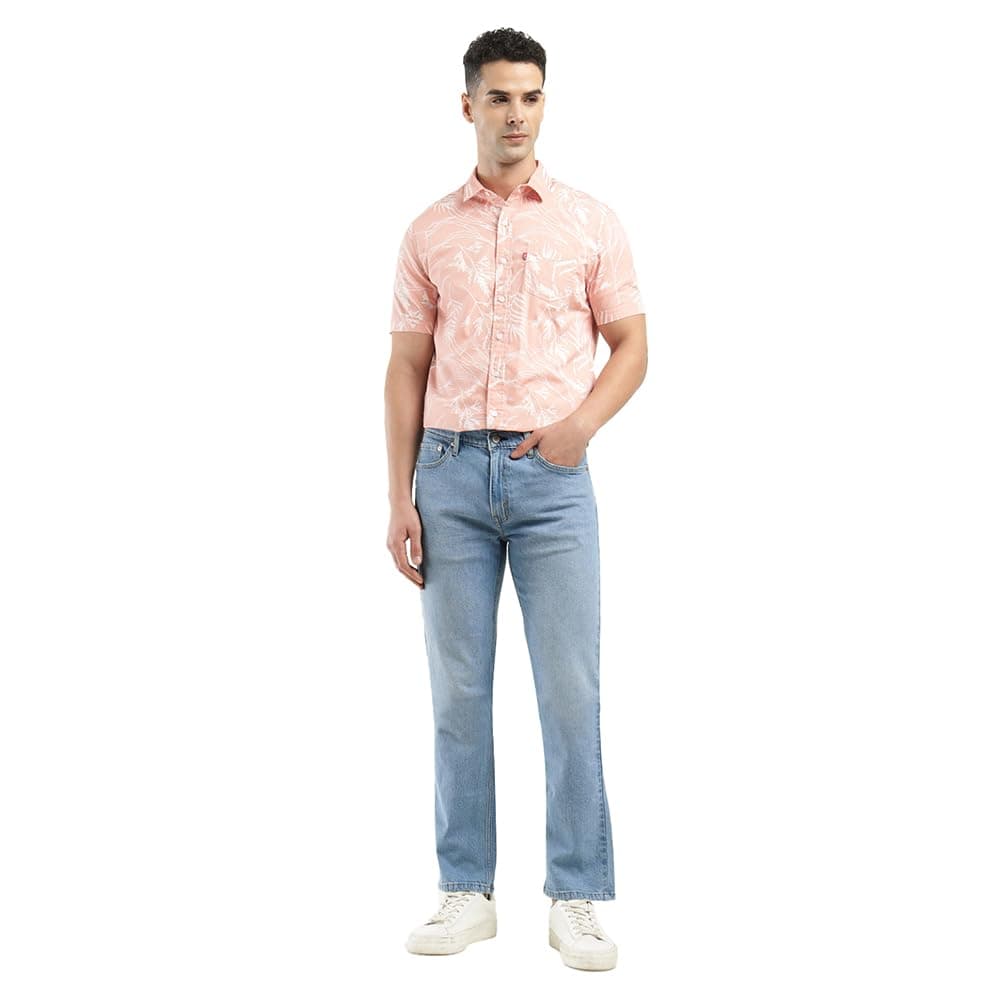 Men's Mid Rise Fitted Jeans