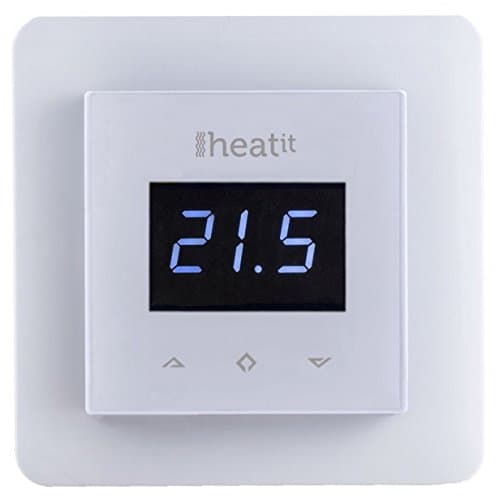HeatIt 5430499 Wall Thermostat - White