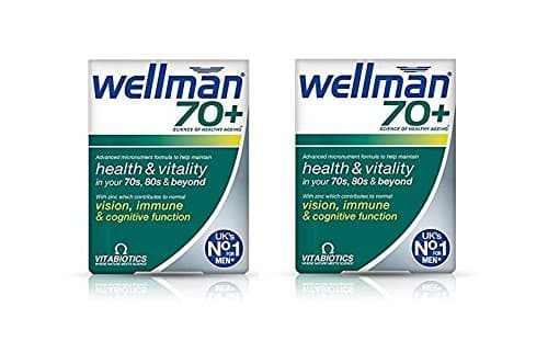 Wellman 70 Plus Tablets - Pack Of 30 Tablets (Pack of 2)