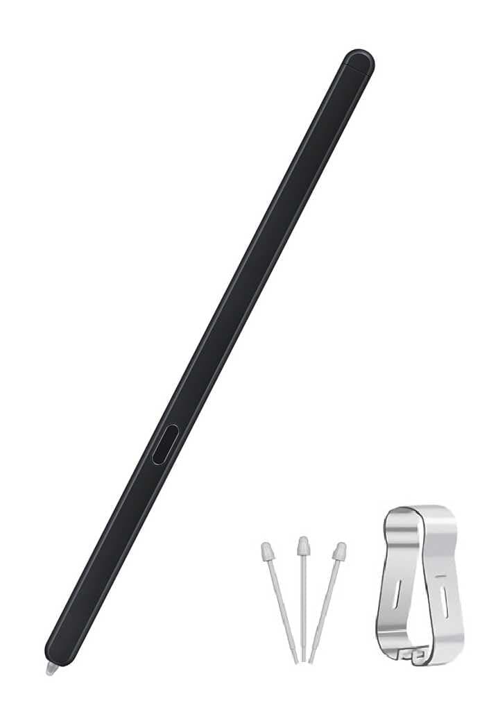 SLQ Galaxy Z Fold 6/5 Slim S Pen Edition - 4096 Pressure Levels, 1.5Mm Tip, Compatible With Galaxy Z Fold 6/5 Phones Only - Includes 3 Tips (Black)