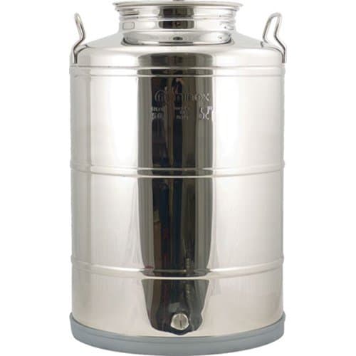 Eagle WE722 Stainless Fusti Tank, 28 gal, Silver