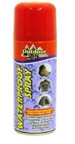 OUTDDOR LIFE Waterproof Spray Fishing Camping Hiking Fabric Leather Cloth Shoe Boot 200ml