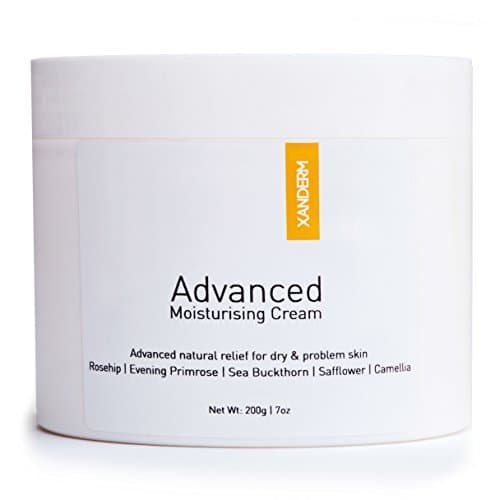 XANDERM Advanced Eczema Cream - Natural Moisturiser Treatment for Dry or Itchy Skin. Rich, Thick & Soothing Cream Emollient for Hands, Face, and Body.