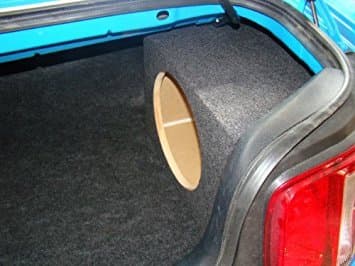 Zenclosures 2005-2014 Mustang Convertible Corner Mount 1-10" Subwoofer Box