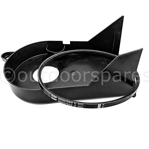 Mountfield Drive Belt & Belt Guard Set for SP474, Part Numbers - 135063750/0 & 322060212/0