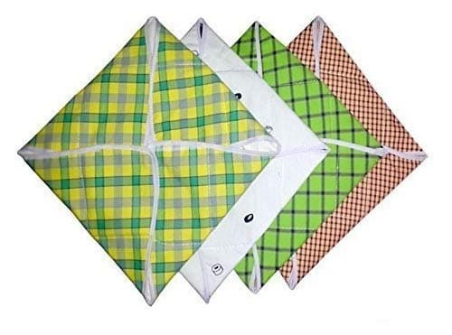 Fanto Cover Cotton Roti Covers - Set Of 4