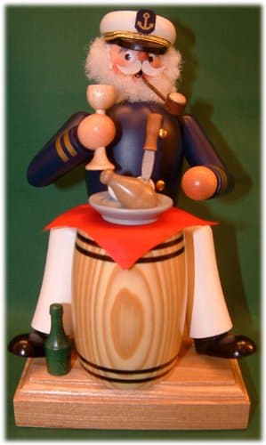Eva Beyer - Incense Smoker - Feasting Sea Captain
