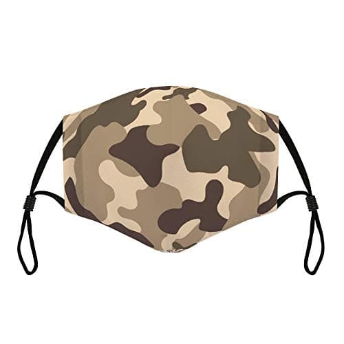 Adult Unisex Cotton Face Protection Dustproof Reusable and Washable Mask for Outdoor Activities