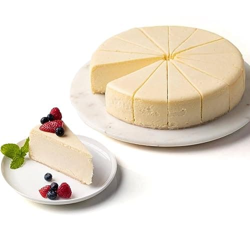 David's Cookies Dreamy Cheesecake - Delicious and Fresh Cheesecake - 10" with 14 Servings and No Added Sugar