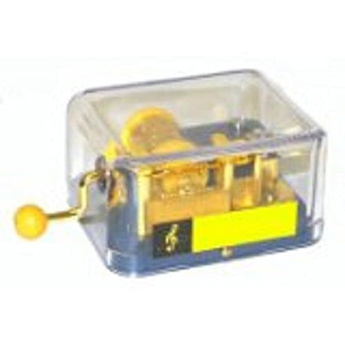 See Thru Hurdy Gurdy Music Box- PUFF THE MAGIC DRAGON
