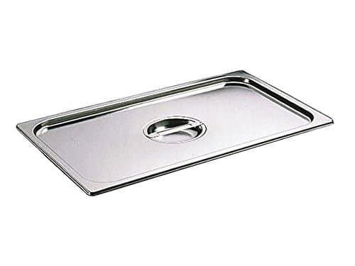 Stainless Steel 1/3 Gastronorm Container Pan Lid, Bain Marie, Gastro Food