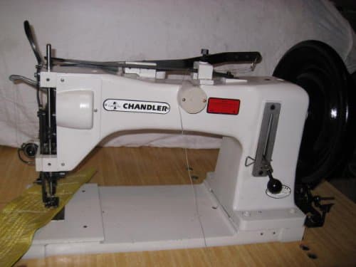 CHANDLER Model 767, Walking Foot, Large Shuttle Hook, Industrial Sewing Machine