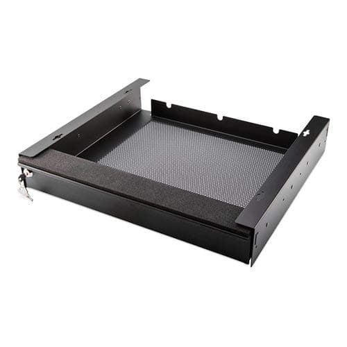 Penn Elcom Under Desk Laptop Drawer, Lockable, for 17” Laptops - Premium Sliding Security Drawers - Model EX-6201B
