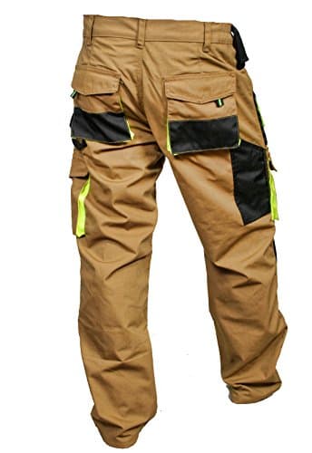 Juicy Trendz Work Trousers for Men - Men's Work Utility & Safety Pants for Construction and Outdoor Activities