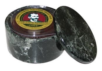 Colonel Ichabod Conk Onyx in Marble #182mb Shave Bowl #182mb Large Covered