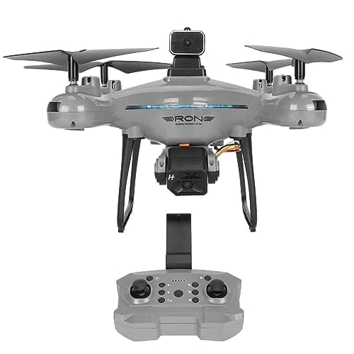 KY102 RC Drone, 4K HD Dual Camera 50X Zoom Aerial Photography Drone with Intelligent Hover, 1800mAh 4 Way Obstacle Avoidance 360° Flips Gesture Photography Remote Control Gift