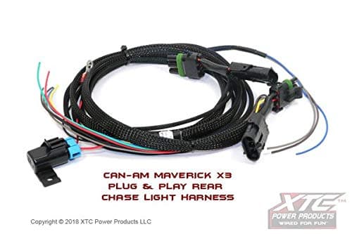 XTC Power Products Plug & Play Rear Chase Light Bar Harness CAN-MAV-LBH