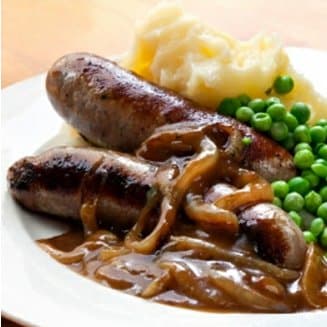 Graig Farm Organics Organic Beef + Garlic Sausages - 450G Pack