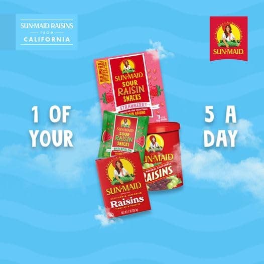 サンメイド レーズン - ミニボックス18個 - 3個パック