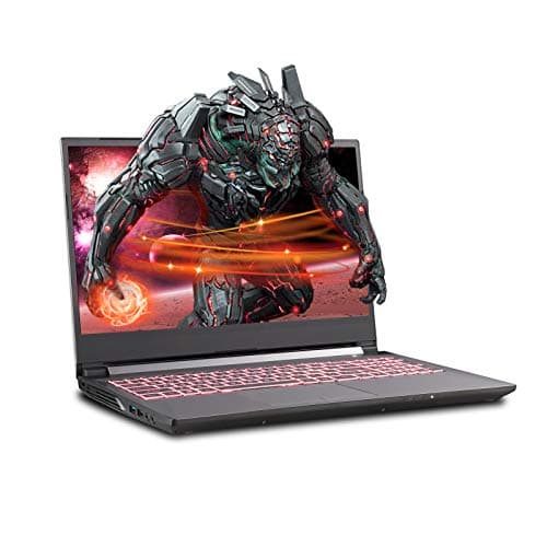 Sager NP7858DW 15.6-Inch Thin Bezel FHD 144Hz Gaming Laptop, Intel i7-10875H, RTX 2060 6GB, 32GB RAM, 500GB NVMe SSD + 1TB HDD, Windows 10