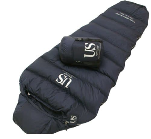 Us 83-33" -15 Degree C,0 Degree F Extreme Outdoor Cold Winter 3 Season Sleeping Bag Goose Down Quilt Camping Hiking Gift Air Pillows