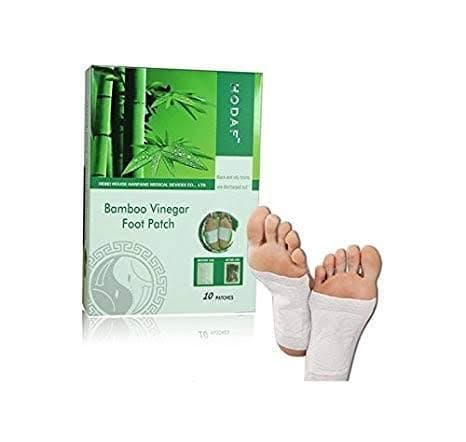 Hodaf Detox Foot Patches (1 Boxes = 10 Patches) hodaf detox foot pads natural bamboo vinegar detox foot patch