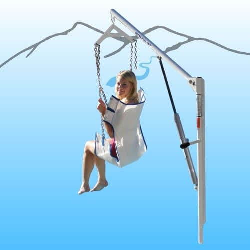 Products F-03Ezplna Easy Pool Lift Without Anchor - 400 Pound Capacity