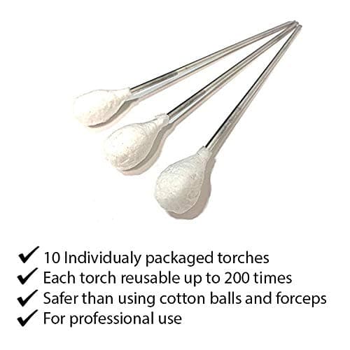 Traditional Fire Cupping Torch Tool - 10 Pack