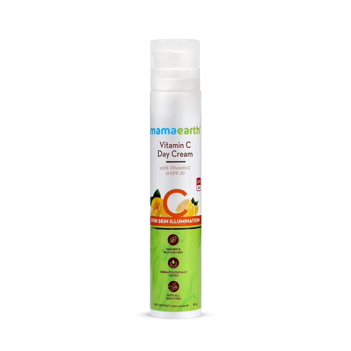 MAMAEARTH Vitamin C Face Cream, 50 gm