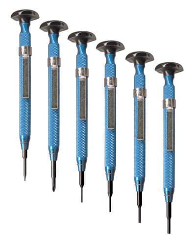 Moody Screw Extractor & Screw- driver, Mini, Aluminum, 6 Pc