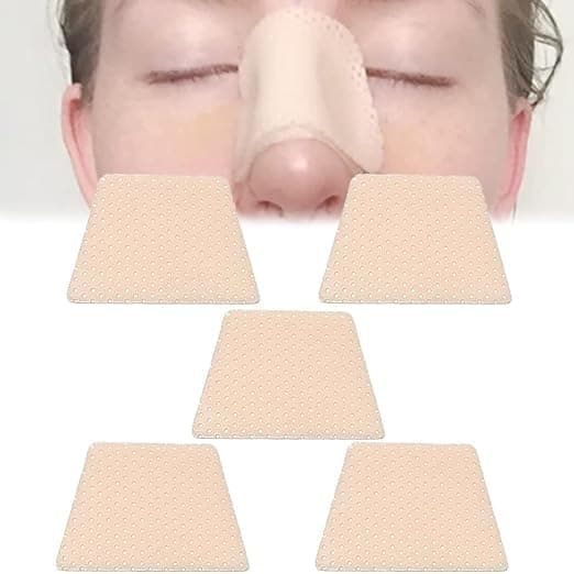 Thermoplastic Nasal Splints - Nose External Support Protector for Nose Brace Fracture, Rhinoplasty Septoplasty Surgery, ENT, Orthopedic Immobilization,pack of 1(M)