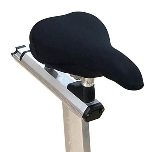 SeaCycle Spinning Bike Seat Cover Cushion - Spinning Accessories - Cushion pad for Women and for Men - Indoor Spin Bike Padded Seat Cover Spin Cycle Bike Seat in Black