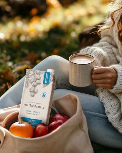 Milkadamia | Unsweetened Macadamia Milk | 6 x 946ml