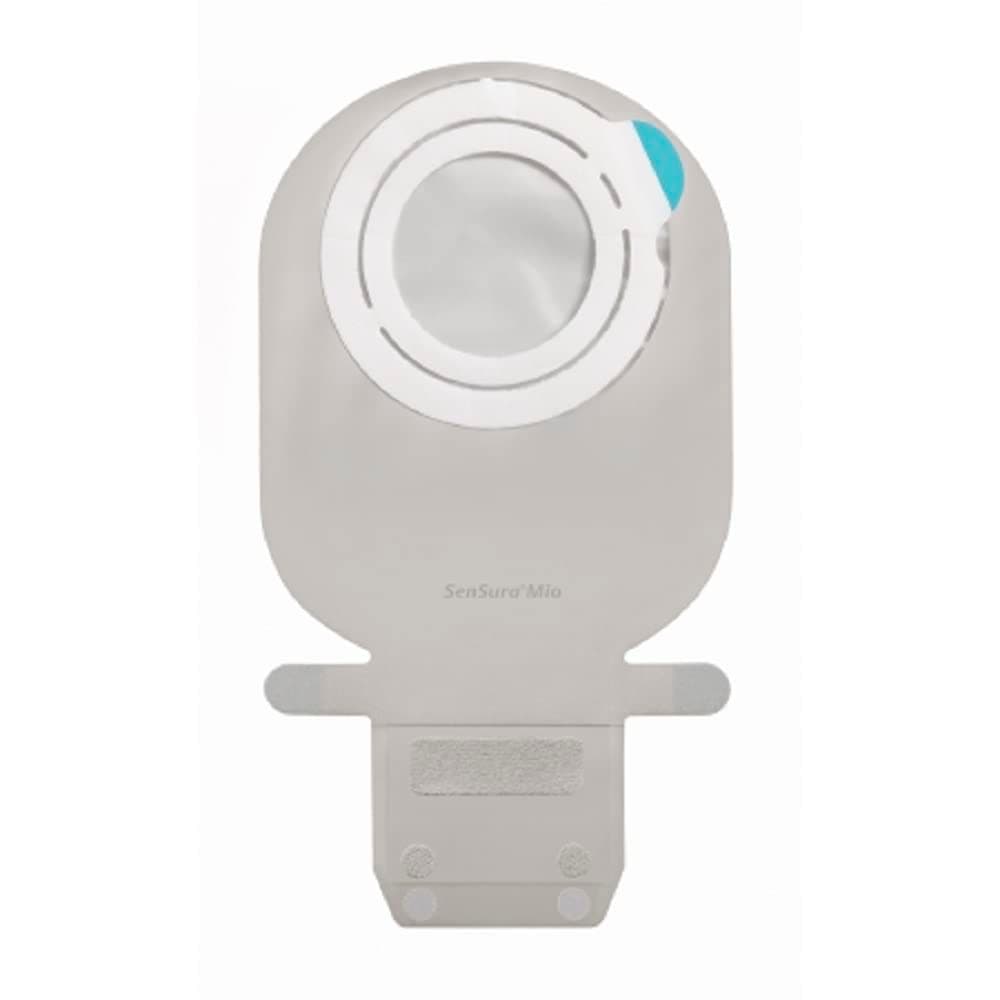 SenSura Mio Flex EasiClose Drainable 11 Inch Length, Maxi 2pc System Ostomy Pouch 50 mm Flange 12272, 10 Ct