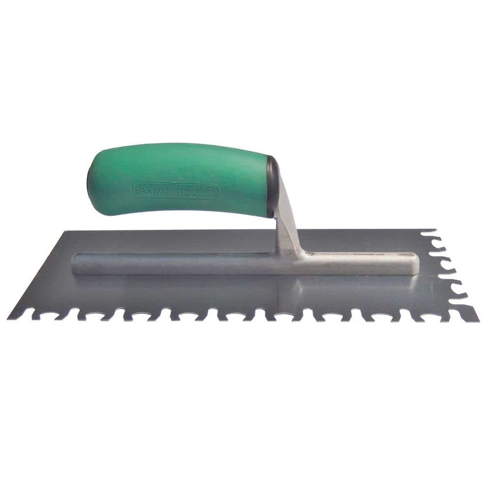 Barwalt #100 Ultragrip Euro Notch Trowel 71145 (1) (Steel)