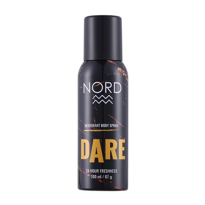 NORD Deodorant Body Spray For Men - Dare 100 ml (Pack of 1)