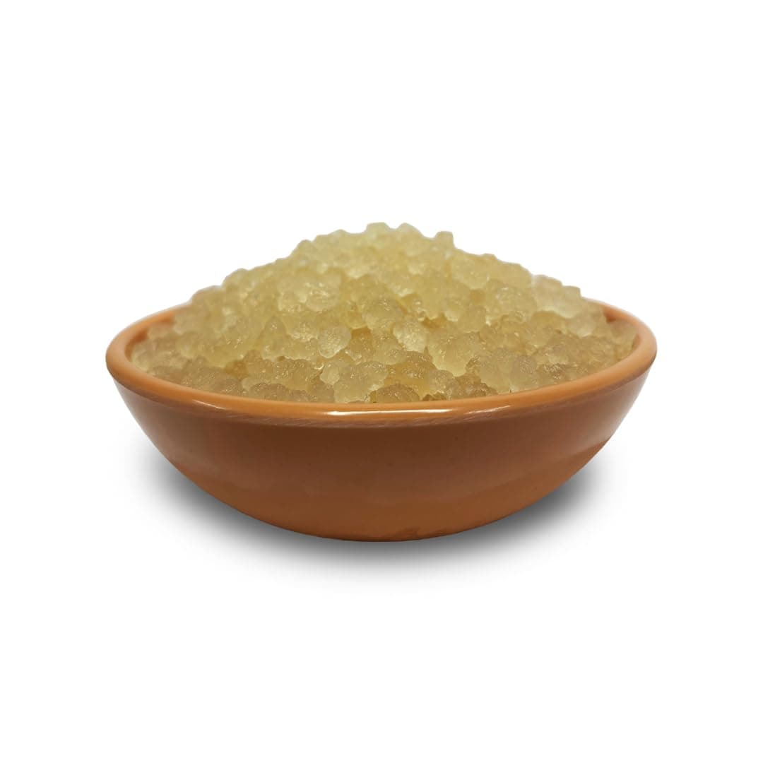 Feelgood Kefir™ - LIVE LARGE sized Water Kefir Grains (50 grams) | Large Strainer, Spoon & 1 Complementary Milk Kefir Starter Culture powder Sachet | MSDS & FSSAI Certified | Lifetime Reusable &