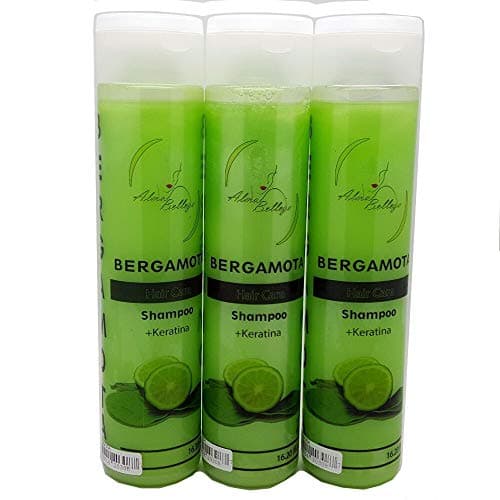 3 Pack Bergamota + Keratin Shampoo 16.20 Fl oz each